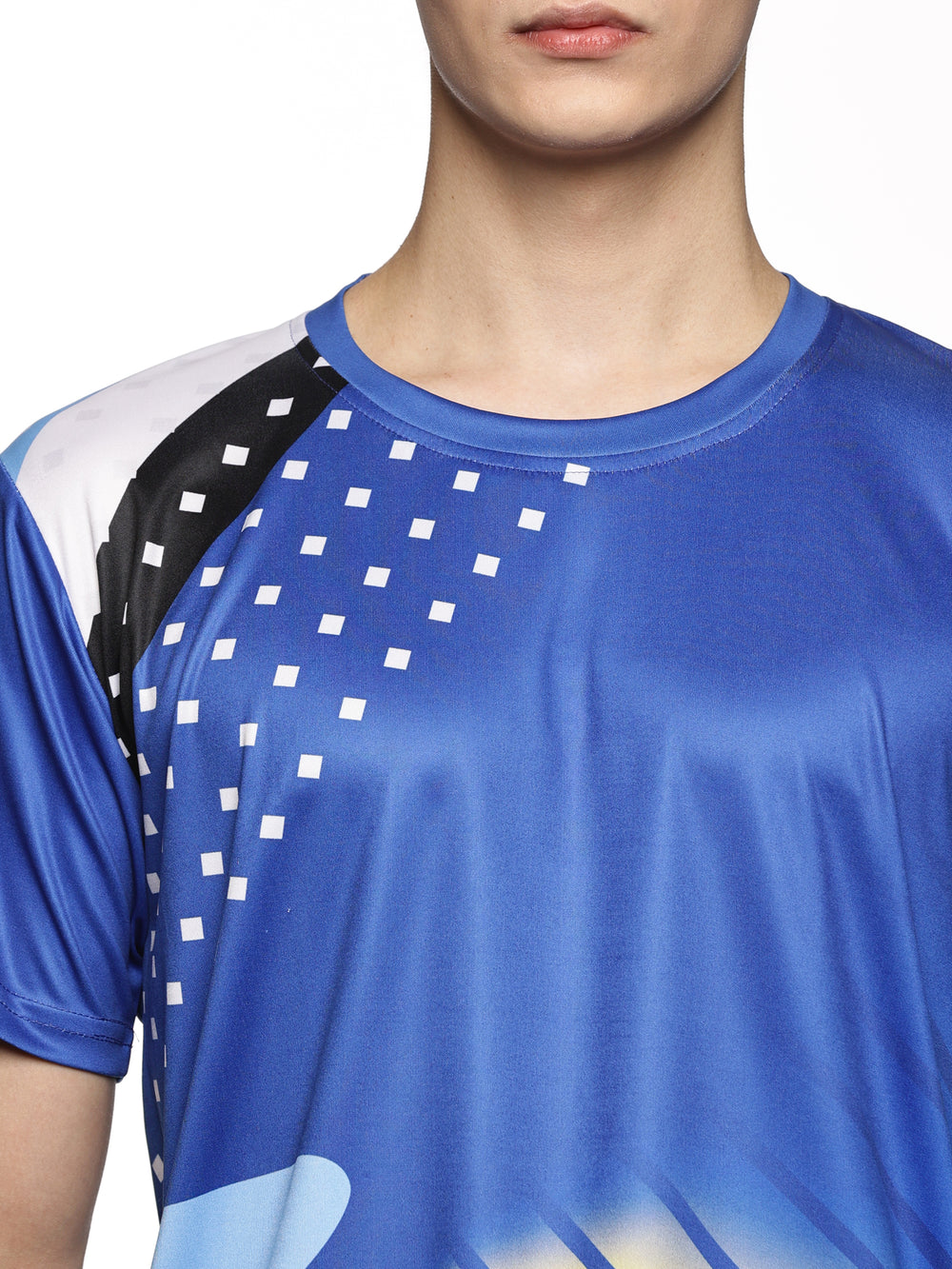 Prokick Round Neck Half Sleeves Sports Wear Tshirt - Best Price online Prokicksports.com
