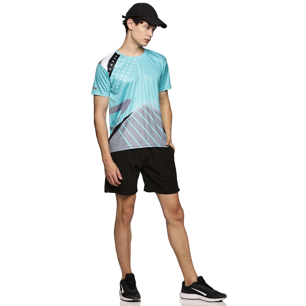 Prokick Round Neck Half Sleeves Sports Wear Tshirt - Best Price online Prokicksports.com