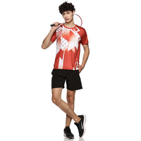 Prokick Round Neck Half Sleeves Sports Wear Tshirt - Best Price online Prokicksports.com