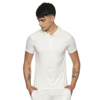 Prokick Ignite Half Sleeves Cricket T-Shirt, Off White - Best Price online Prokicksports.com