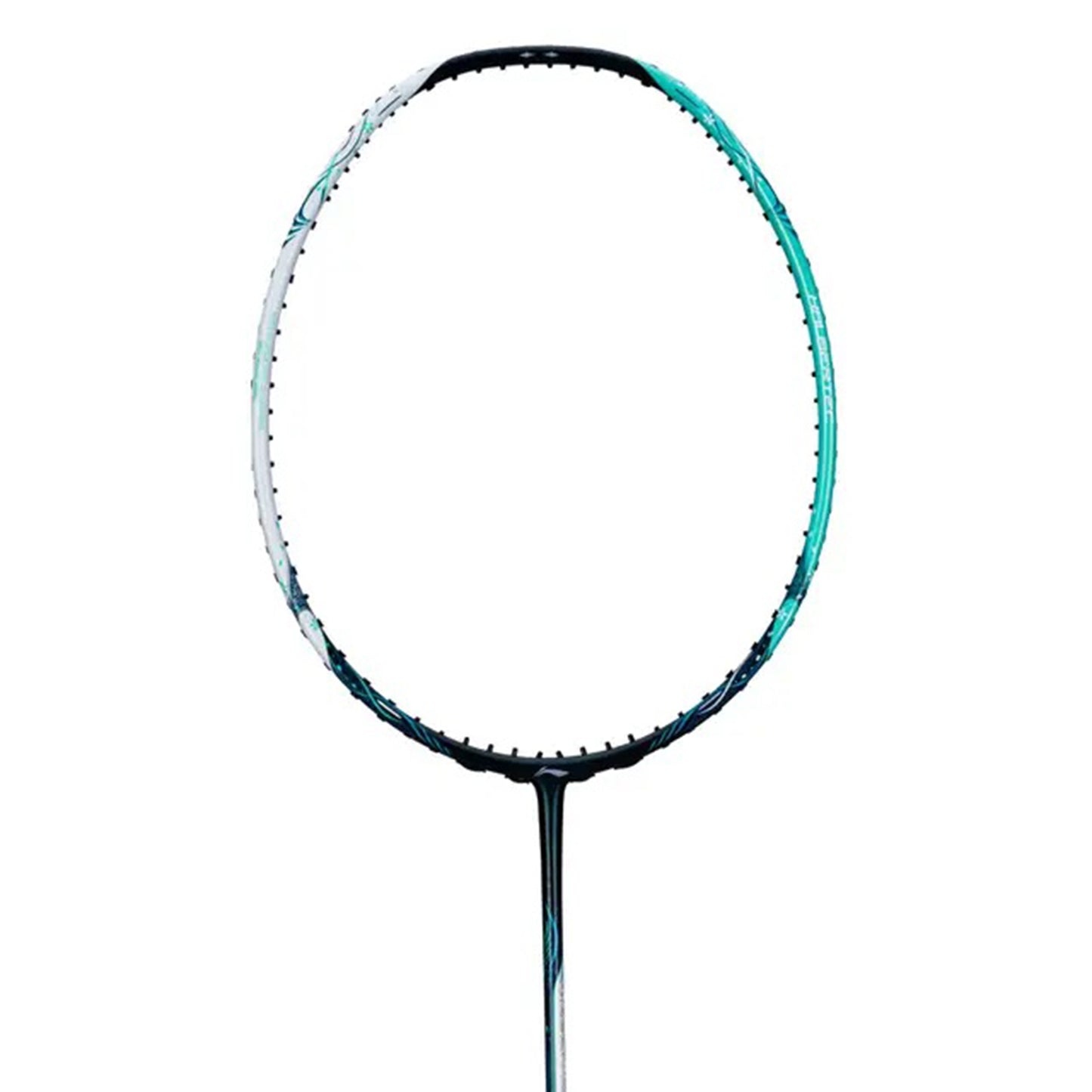 Li-Ning Halbertec 6000 Badminton Racket | Unstrung Professional Racquet for Power & Precision | Pearl White/Light Green | Ultra-Strong Carbon Fiber Frame | High-Tension Support - Best Price online Prokicksports.com