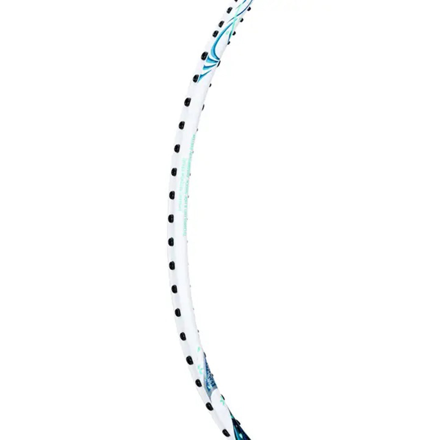 Li-Ning Halbertec 6000 Badminton Racket | Unstrung Professional Racquet for Power & Precision | Pearl White/Light Green | Ultra-Strong Carbon Fiber Frame | High-Tension Support - Best Price online Prokicksports.com