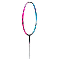 Li-Ning Halbertec 8000 Professional Badminton Racquet – 4UG5, Unstrung, Lightweight & High-Speed Attack (Black/Blue/Pink) for Advanced Players - Best Price online Prokicksports.com