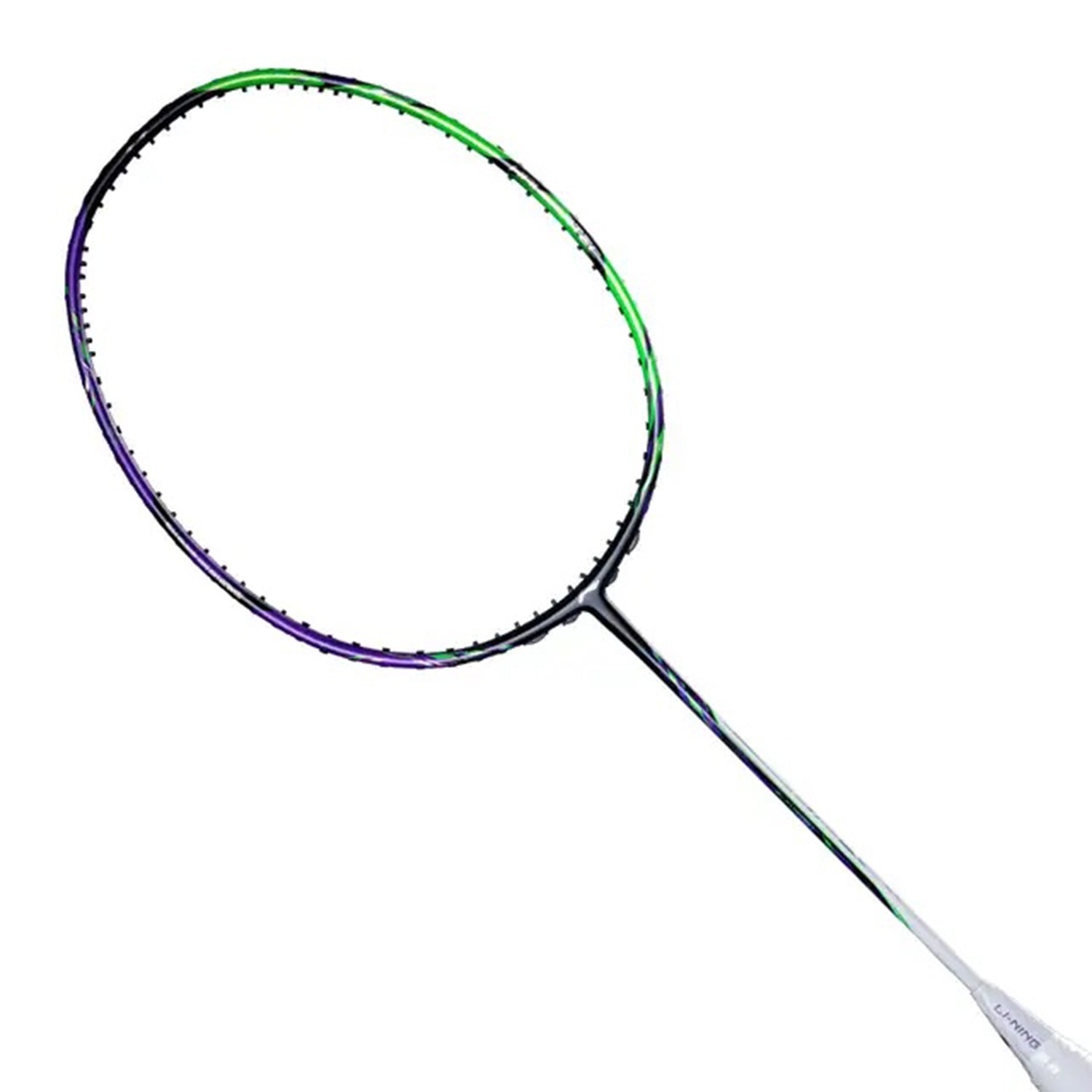 Li-Ning Halbertec 9000 Badminton Racket | 4UG5 Unstrung Professional Racquet for Power & Control | Green/Purple | Ultra-Strong Carbon Fiber Frame | High-Tension Support | Lightweight & Durable for Advanced Players - Best Price online Prokicksports.com