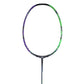 Li-Ning Halbertec 9000 Badminton Racket | 4UG5 Unstrung Professional Racquet for Power & Control | Green/Purple | Ultra-Strong Carbon Fiber Frame | High-Tension Support | Lightweight & Durable for Advanced Players - Best Price online Prokicksports.com