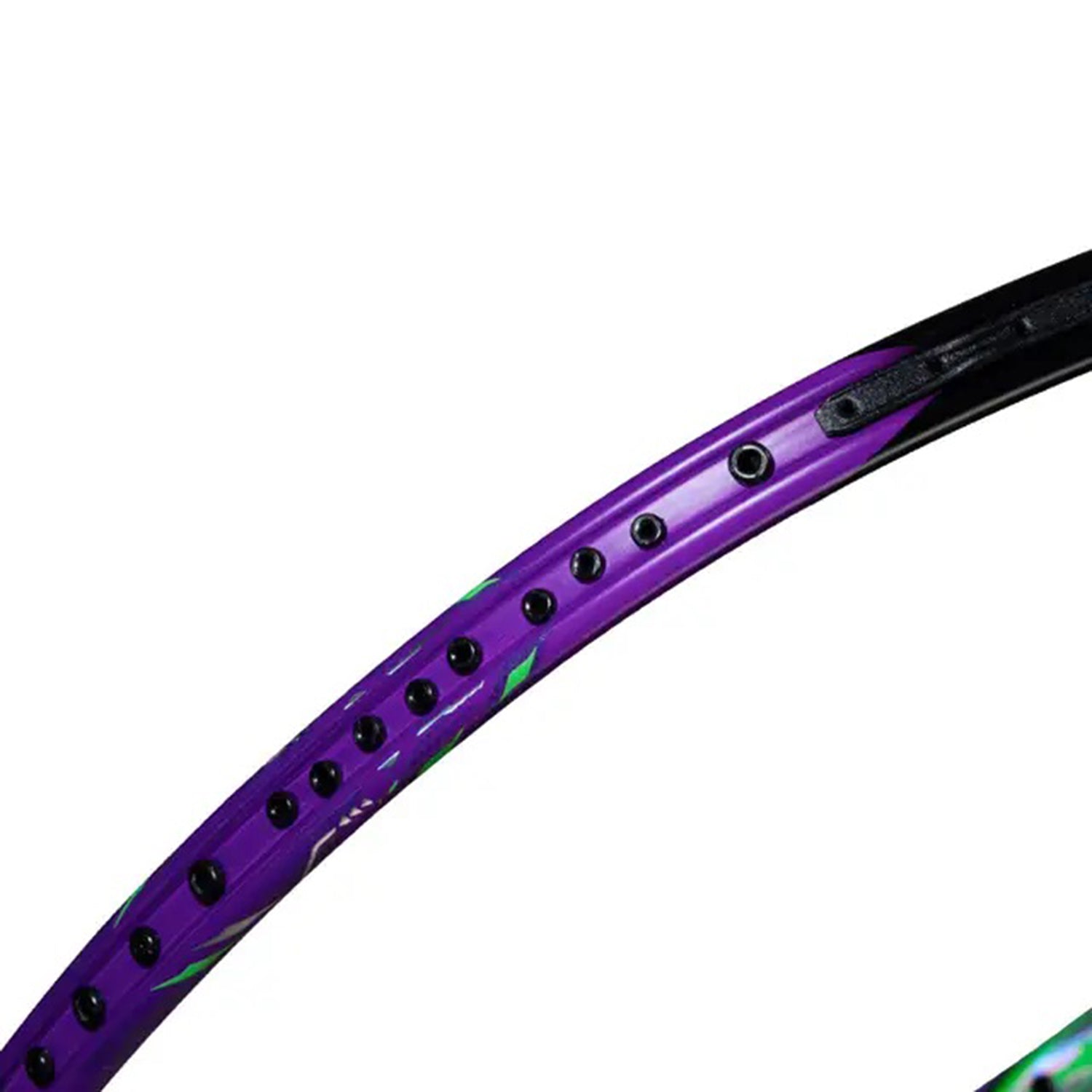 Li-Ning Halbertec 9000 Badminton Racket | 4UG5 Unstrung Professional Racquet for Power & Control | Green/Purple | Ultra-Strong Carbon Fiber Frame | High-Tension Support | Lightweight & Durable for Advanced Players - Best Price online Prokicksports.com