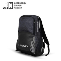 HEAD Djokovic Tennis Backpack, Anthacite/Black - Best Price online Prokicksports.com