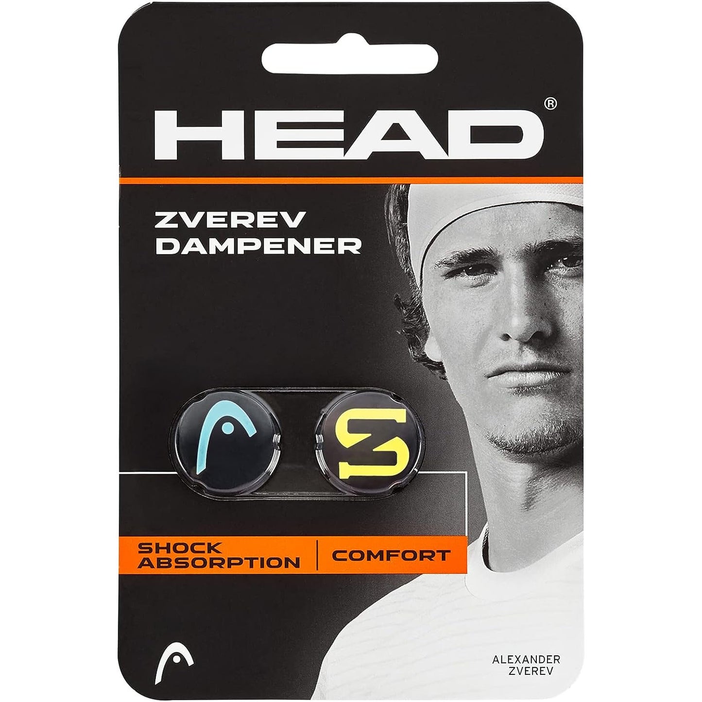 Head ZVEREV Tennis Dampner (Blue/Yellow) - Best Price online Prokicksports.com