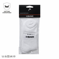 Head Ankle Socks HSK-73 - White (1 pair) - Best Price online Prokicksports.com