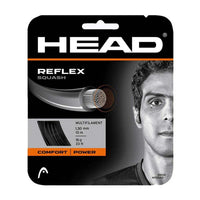 Head Reflex Power Squash String 16G, Black - Best Price online Prokicksports.com