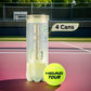 Head Tour Tennis Balls Dozen (4 Cans) - Best Price online Prokicksports.com