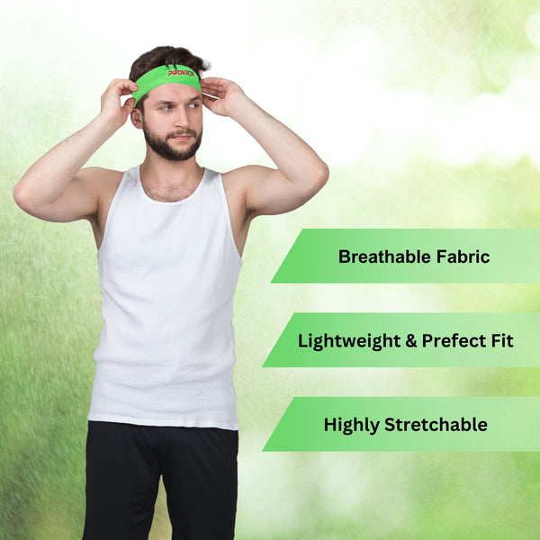 Prokick Sports Head Band for Men and Women, Pack of 1