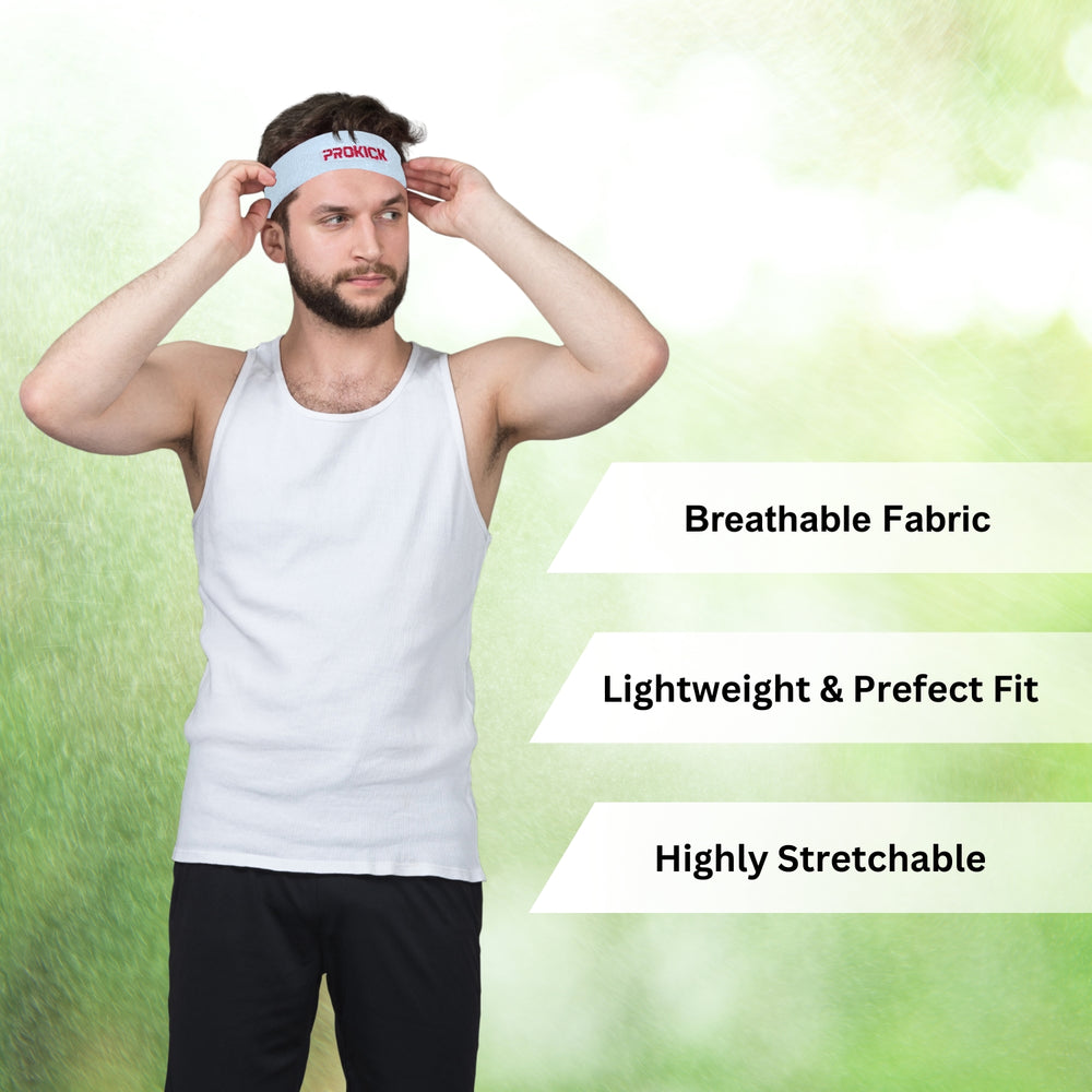 Prokick Sports Head Band for Men and Women, Pack of 1 - Best Price online Prokicksports.com