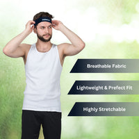 Prokick Sports Head Band for Men and Women, Pack of 1 - Best Price online Prokicksports.com
