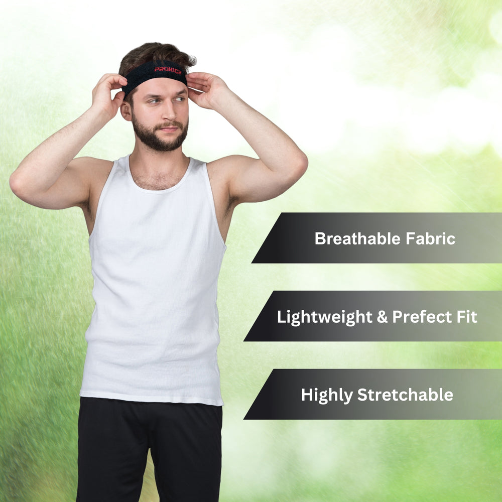 Prokick Sports Head Band for Men and Women, Pack of 1 - Best Price online Prokicksports.com