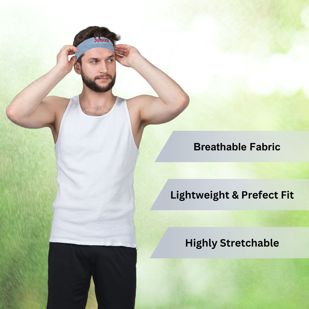 Prokick Sports Head Band for Men and Women, Pack of 1 - Best Price online Prokicksports.com