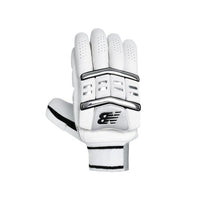 New Balance Heritage 10i Pro RH Batting Gloves – White/Black/Silver Pro Cricket Gloves with Elite Protection, Grip & Comfort - Best Price online Prokicksports.com