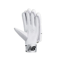 New Balance Heritage 6i RH Batting Gloves – White/Black Cricket Gloves for Grip, Comfort, Breathability & Hand Protection - Best Price online Prokicksports.com