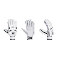 New Balance Heritage 6i RH Batting Gloves – White/Black Cricket Gloves for Grip, Comfort, Breathability & Hand Protection - Best Price online Prokicksports.com