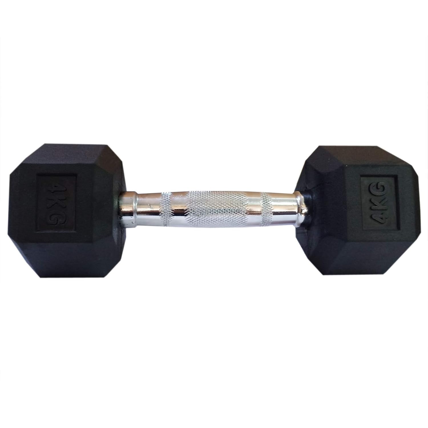 Prokick Rubber Coated Professional Exercise Hex Dumbbells - (Single Piece) - Best Price online Prokicksports.com