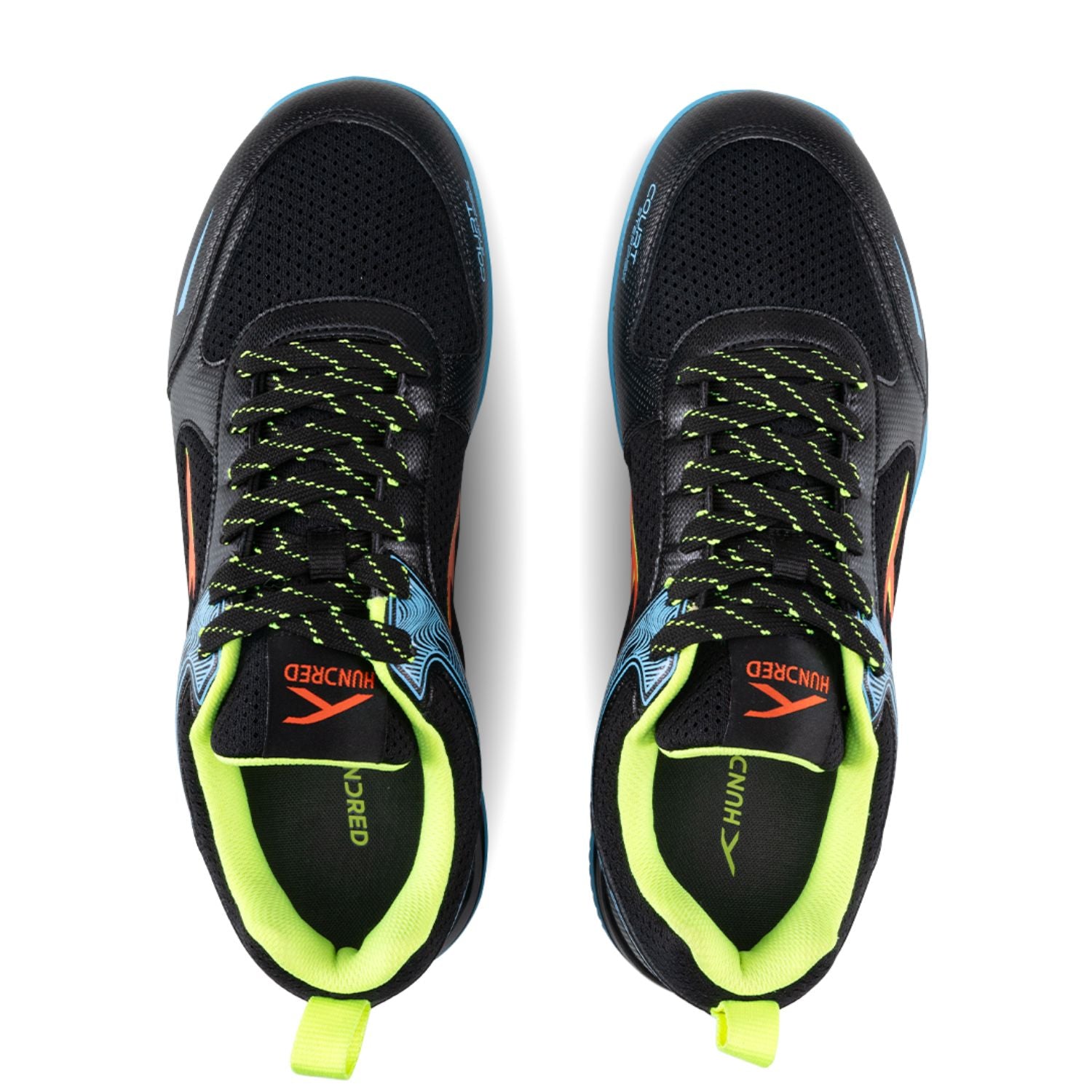 Hundred Court Step PBX Men's Pickleball Shoes | Non-Marking Gum Rubber Sole | Lightweight (300g) | Cushioned EVA Midsole | Indoor Court Sports – Badminton, Tennis Shoes - Best Price online Prokicksports.com