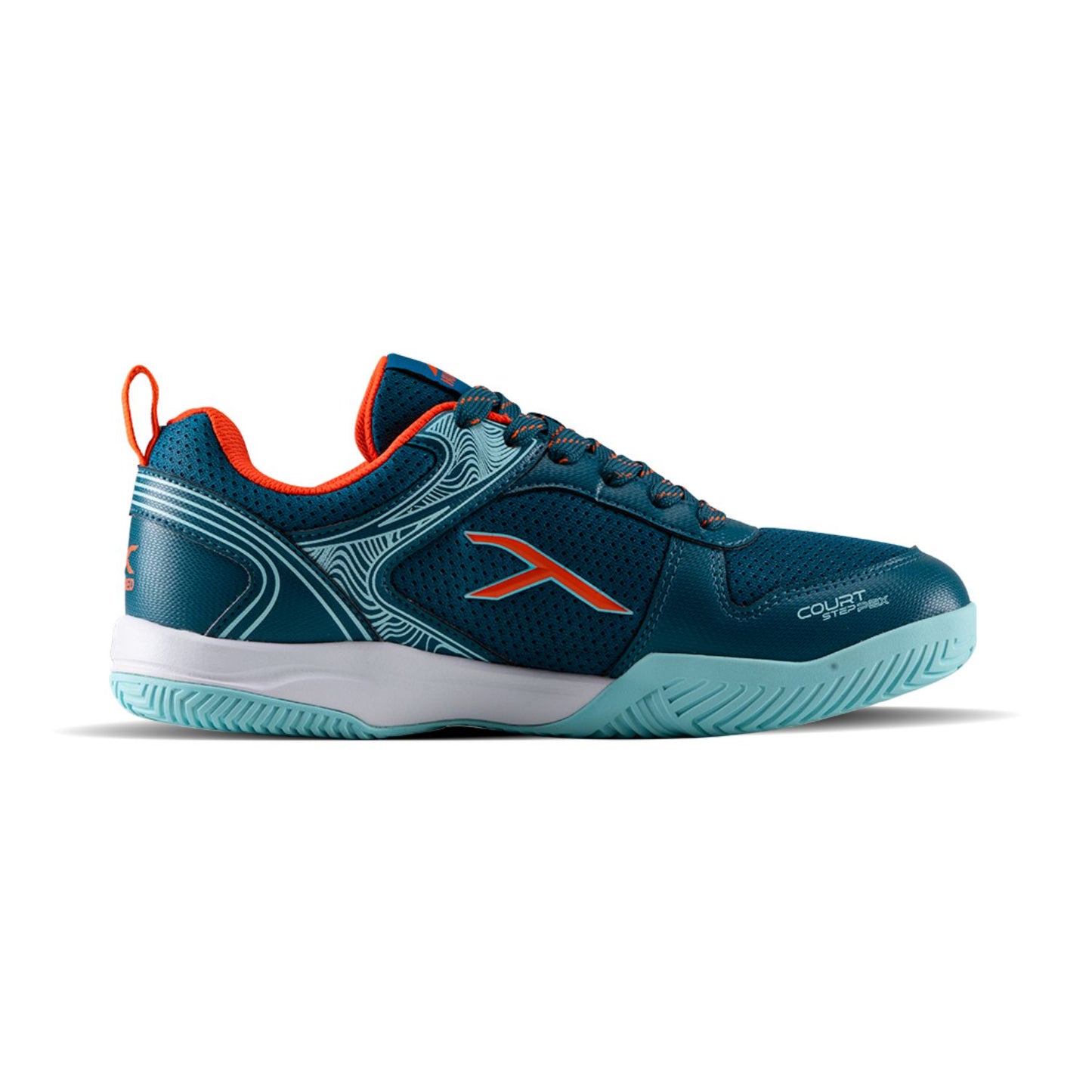 Hundred Court Step PBX Men's Pickleball Shoes | Non-Marking Gum Rubber Sole | Lightweight (300g) | Cushioned EVA Midsole | Indoor Court Sports – Badminton, Tennis Shoes - Best Price online Prokicksports.com