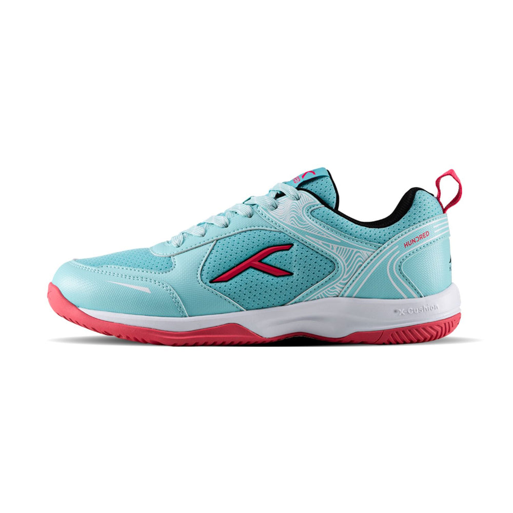 Hundred Court Step PBX Men's Pickleball Shoes | Non-Marking Gum Rubber Sole | Lightweight (300g) | Cushioned EVA Midsole | Indoor Court Sports – Badminton, Tennis Shoes - Best Price online Prokicksports.com