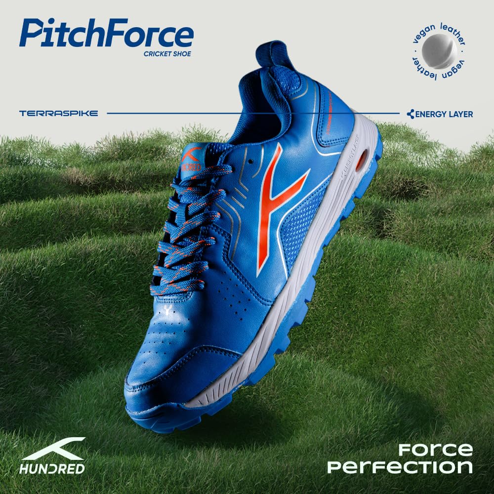 Hundred Pitch Force Unisex Cricket Shoes - Best Price online Prokicksports.com