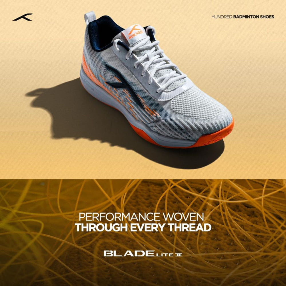 Hundred Blade Lite II Badminton Shoes – Lightweight Court Shoes for Speed, Grip, and Comfort - Best Price online Prokicksports.com
