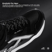 Hundred Blade Pro Non-Marking Badminton Shoes | Multi-Sport Indoor Court Shoes | Lightweight Gum Rubber Sole | For Squash, Table Tennis, Volleyball & Basketbal - Best Price online Prokicksports.com