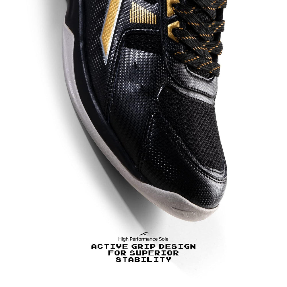 HUNDRED Raze Non-Marking Badminton Shoes | Lightweight Indoor Sports Shoes with X-Cushion, Active Grip Sole & Toe Assist Technology - Best Price online Prokicksports.com