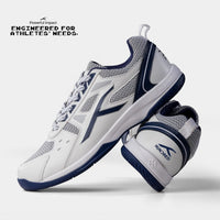HUNDRED Raze Non-Marking Badminton Shoes | Lightweight Indoor Sports Shoes with X-Cushion, Active Grip Sole & Toe Assist Technology - Best Price online Prokicksports.com