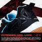 Hundred Raze Pro Non-Marking Badminton Shoes | Lightweight Indoor Sports Shoes with X-Cushion, Active Grip Sole & Heel Lock - Best Price online Prokicksports.com