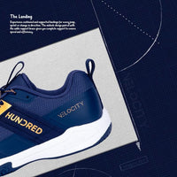 HUNDRED Velocity Non-Marking Badminton Shoes | Lightweight Indoor Sports Shoes for Badminton, Squash, Volleyball, Table Tennis & Basketball - Best Price online Prokicksports.com