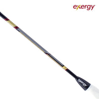 Exergy Hurricane Badminton Racket - Lightweight 77g, 32 lbs Tension, Pre-Strung with Full Cover - Best Price online Prokicksports.com