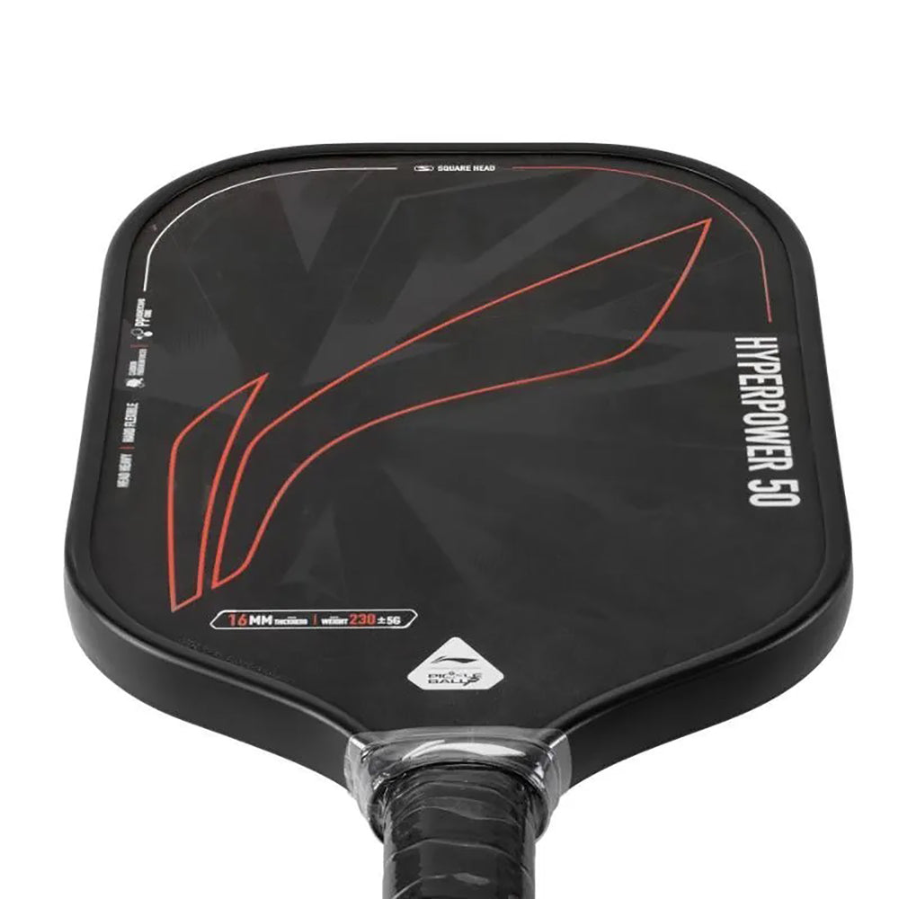 Li-Ning Hyper Power 50 Pickleball Paddle – Lightweight 230g Paddle with Comfortable Grip, Control Surface & Powerful Shots for Competitive and Recreational Pickleball Players - Best Price online Prokicksports.com