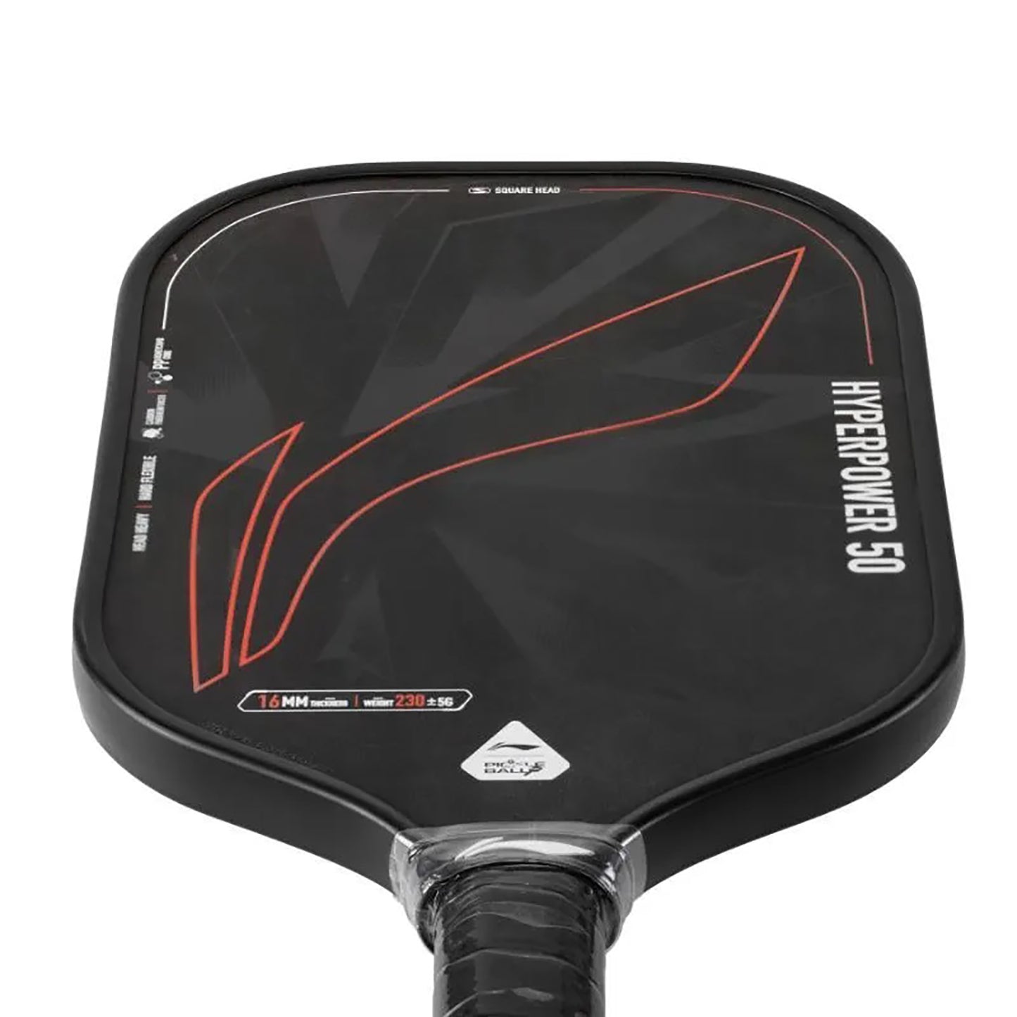 Li-Ning Hyper Power 50 Pickleball Paddle – Lightweight 230g Paddle with Comfortable Grip, Control Surface & Powerful Shots for Competitive and Recreational Pickleball Players - Best Price online Prokicksports.com