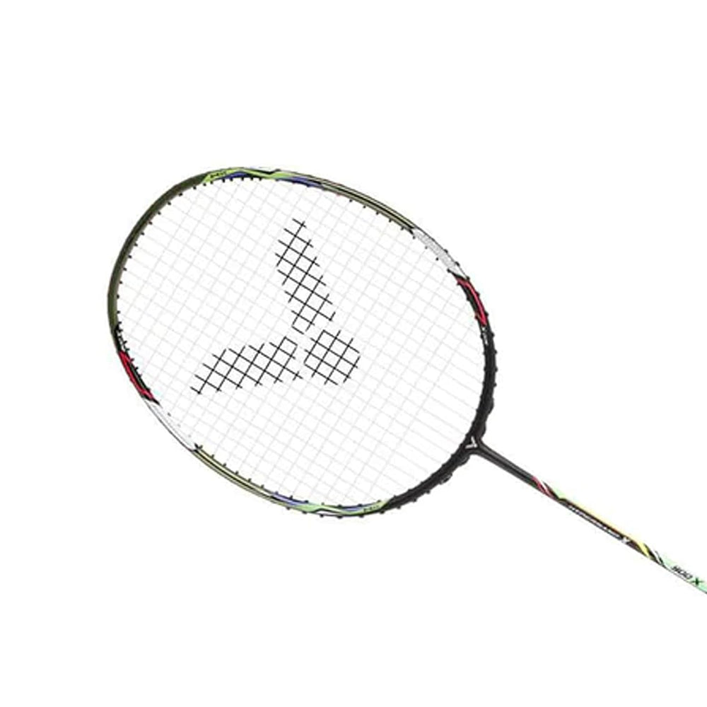 Victor Hypernano 900X Badminton Racquet – 4U5 Unstrung Racket in Yellow Green for Power, Stability & Accuracy in Competitive Play for Advanced Players - Best Price online Prokicksports.com