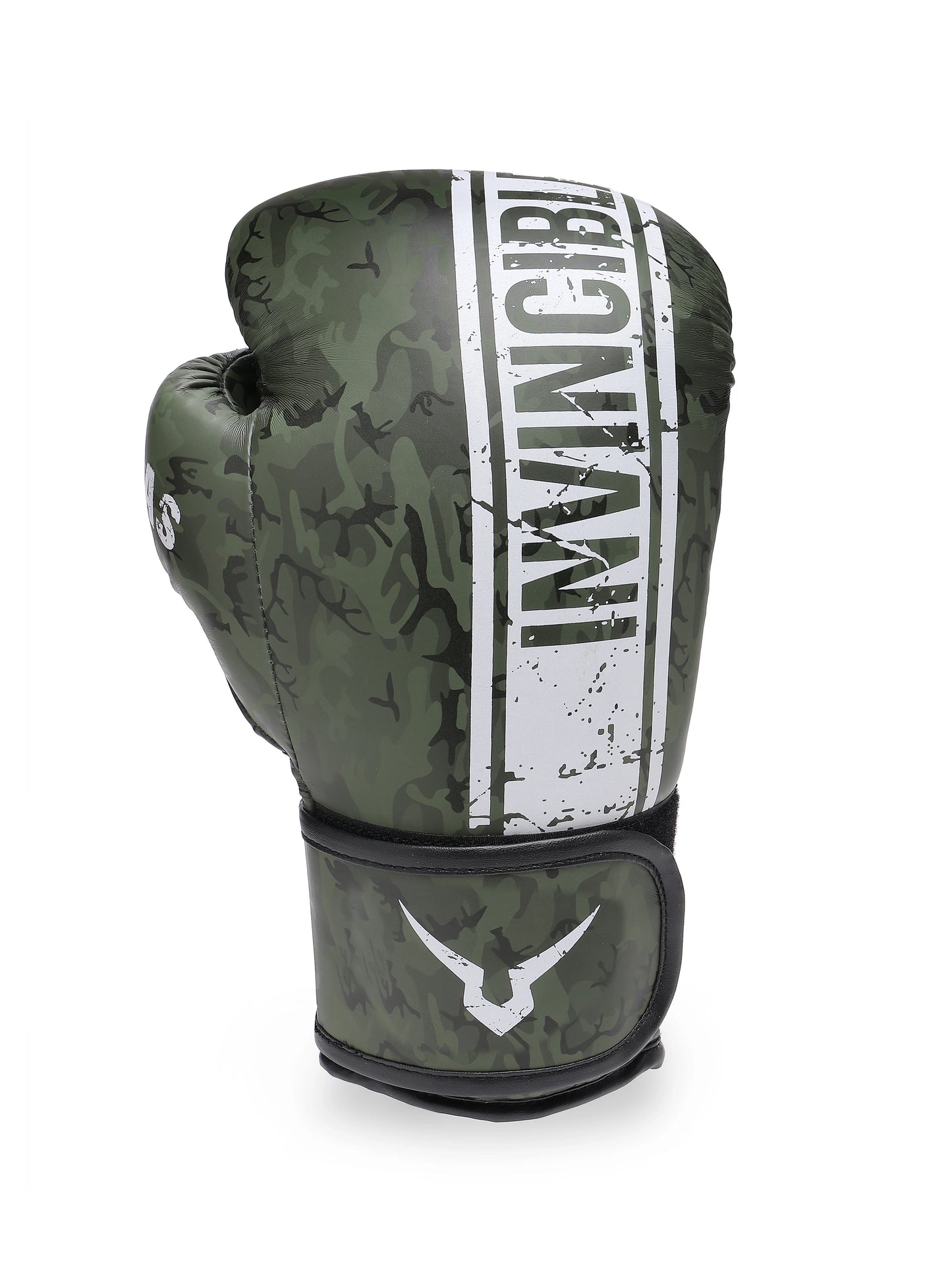 Invincible Commando Training Gloves | Camo Design | Synthetic Leather | MMA, Boxing, Bag Work | Hook & Loop Closure - Men & Women - Best Price online Prokicksports.com