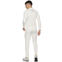 Prokick Ignite Full Sleeves Cricket Jersey Set, T-Shirt with Trouser (Off White) - Best Price online Prokicksports.com