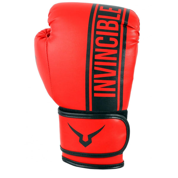 Invincible Tejas Boxing Gloves for Men & Women | Synthetic Leather | Fitness Training | Hook & Loop Closure (8/10/12/14/16 oz)