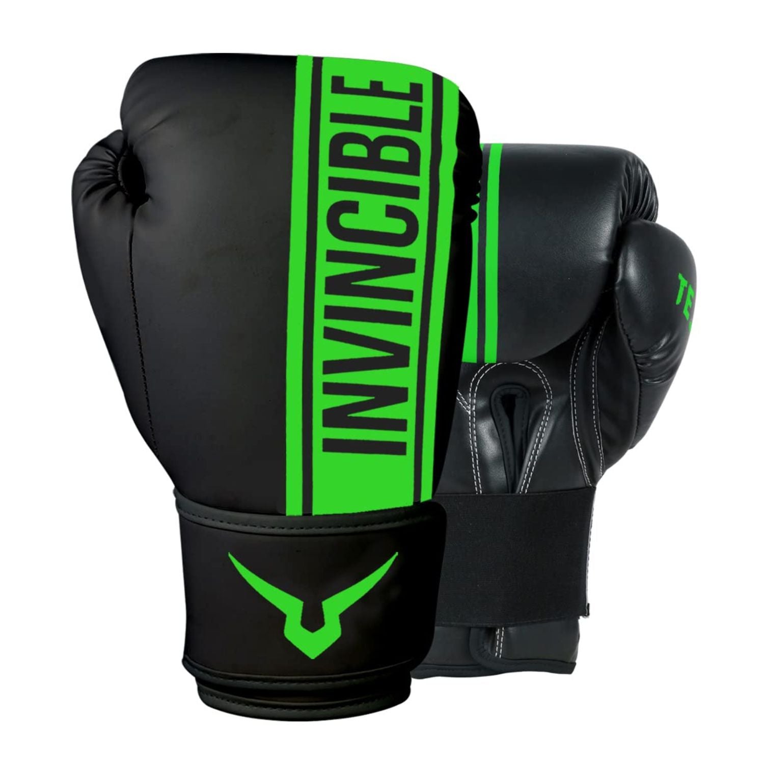 Invincible Tejas Boxing Gloves for Men & Women | Synthetic Leather | Fitness Training | Hook & Loop Closure (8/10/12/14/16 oz) - Best Price online Prokicksports.com