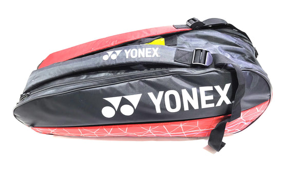 Yonex ACE2-Q014-324-0226 Badminton Racquet Kit Bag | 6 Racket Capacity with Thermal Compartment, Shoe Pocket & Ergonomic Carry Design