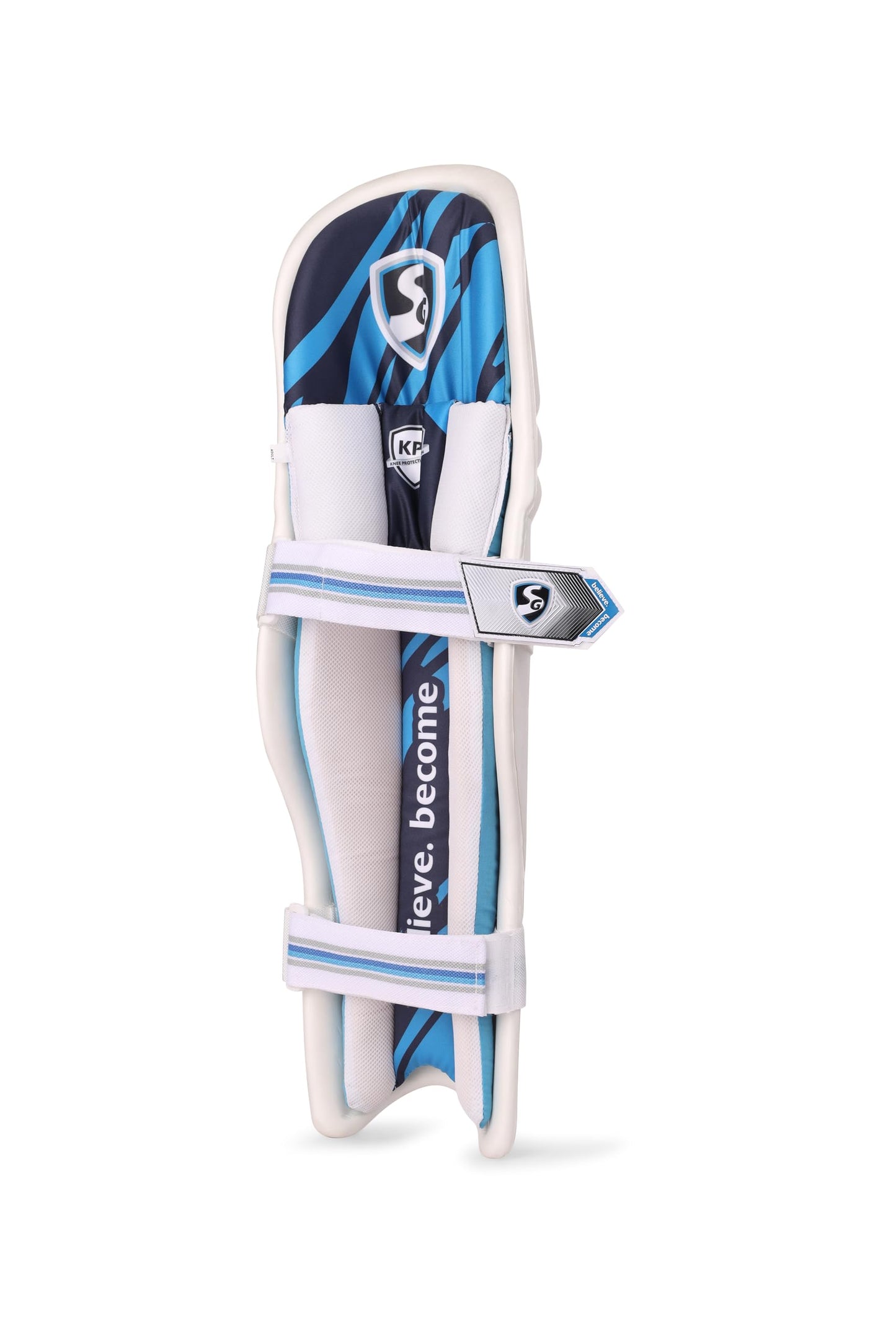 SG Megalite Junior Batting Legguards (Multicolor) | Lightweight Ambidextrous Junior Cricket Pads