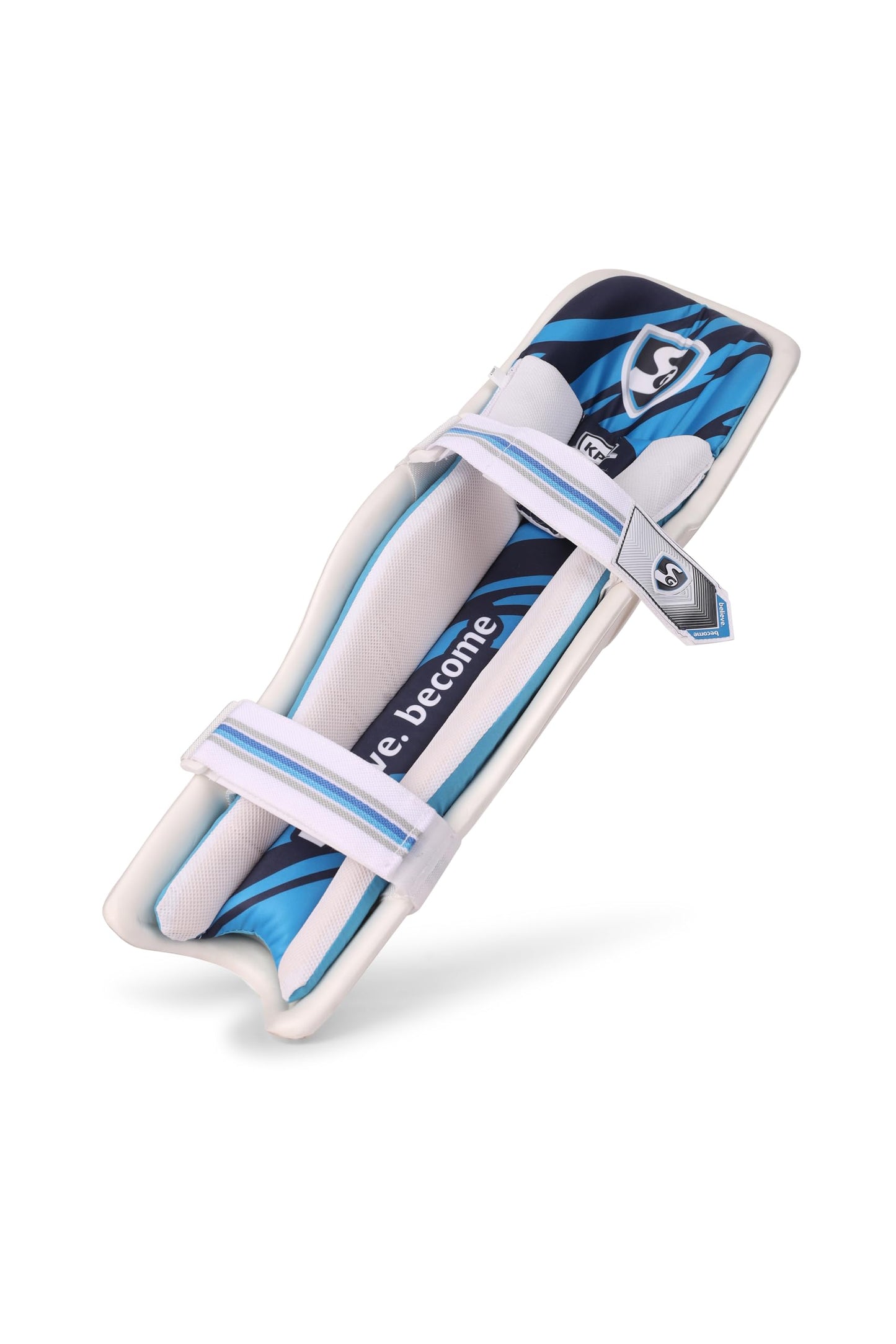 SG Megalite Junior Batting Legguards (Multicolor) | Lightweight Ambidextrous Junior Cricket Pads