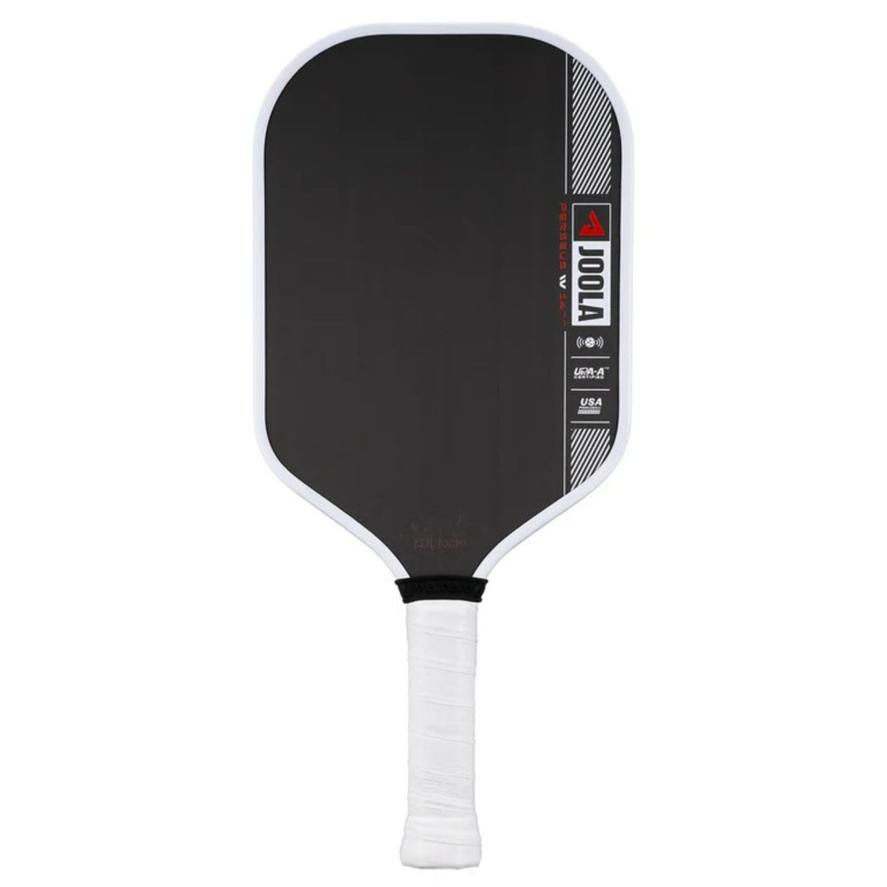 JOOLA Ben Johns Perseus Pro IV Pickleball Paddle – 14mm & 16mm | Pro-Level Paddle for Power & Spin | Carbon Friction Surface | USAPA Approved (Black/White/Red)