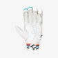 Kookaburra Aura Pro Players Left Hand Batting Gloves – Adult | Premium Cricket Gloves with Advanced Protection | White/Black/Purple - Best Price online Prokicksports.com