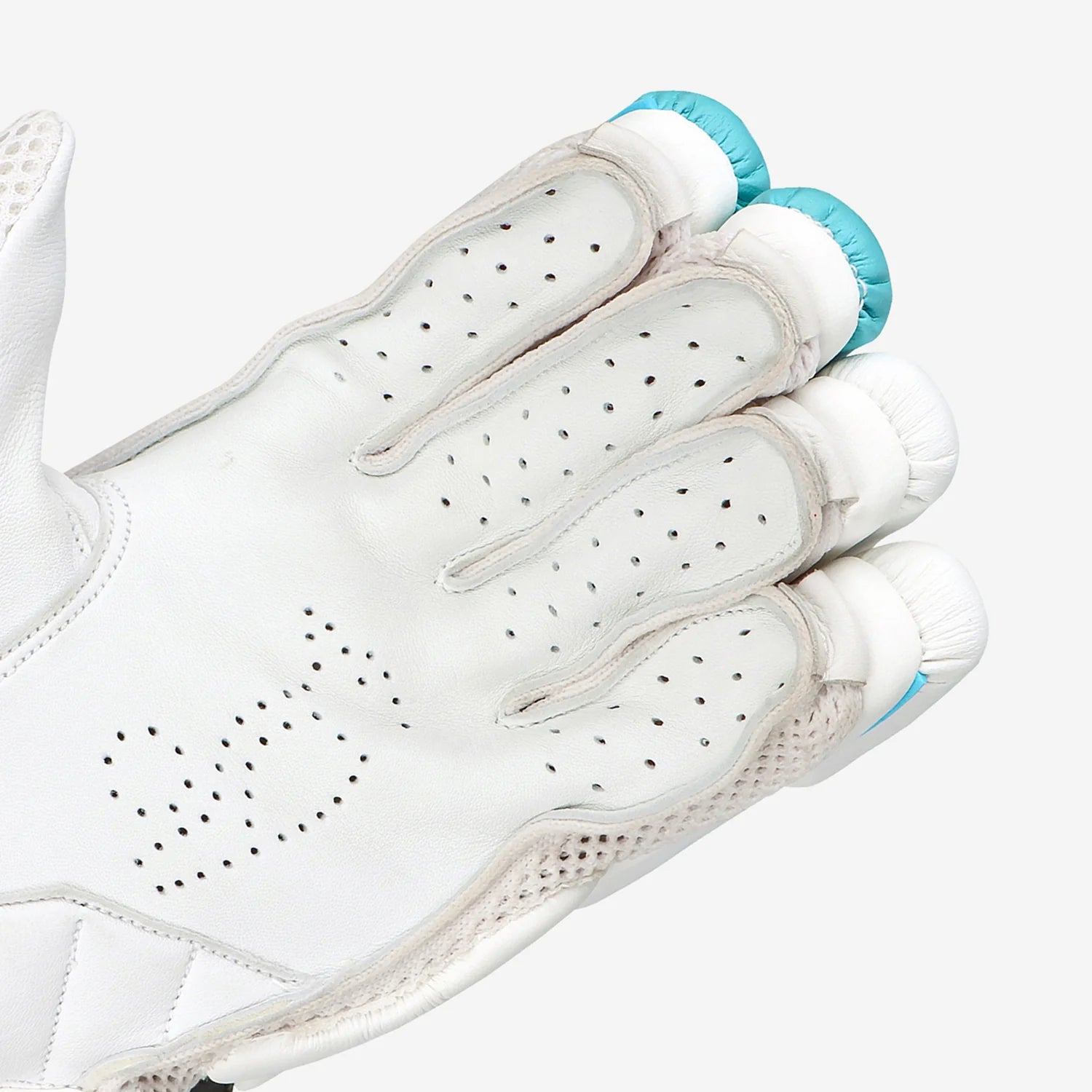 Kookaburra Aura Pro Players Left Hand Batting Gloves – Adult | Premium Cricket Gloves with Advanced Protection | White/Black/Purple - Best Price online Prokicksports.com