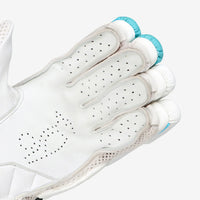 Kookaburra Aura Pro Players Left Hand Batting Gloves – Adult | Premium Cricket Gloves with Advanced Protection | White/Black/Purple - Best Price online Prokicksports.com