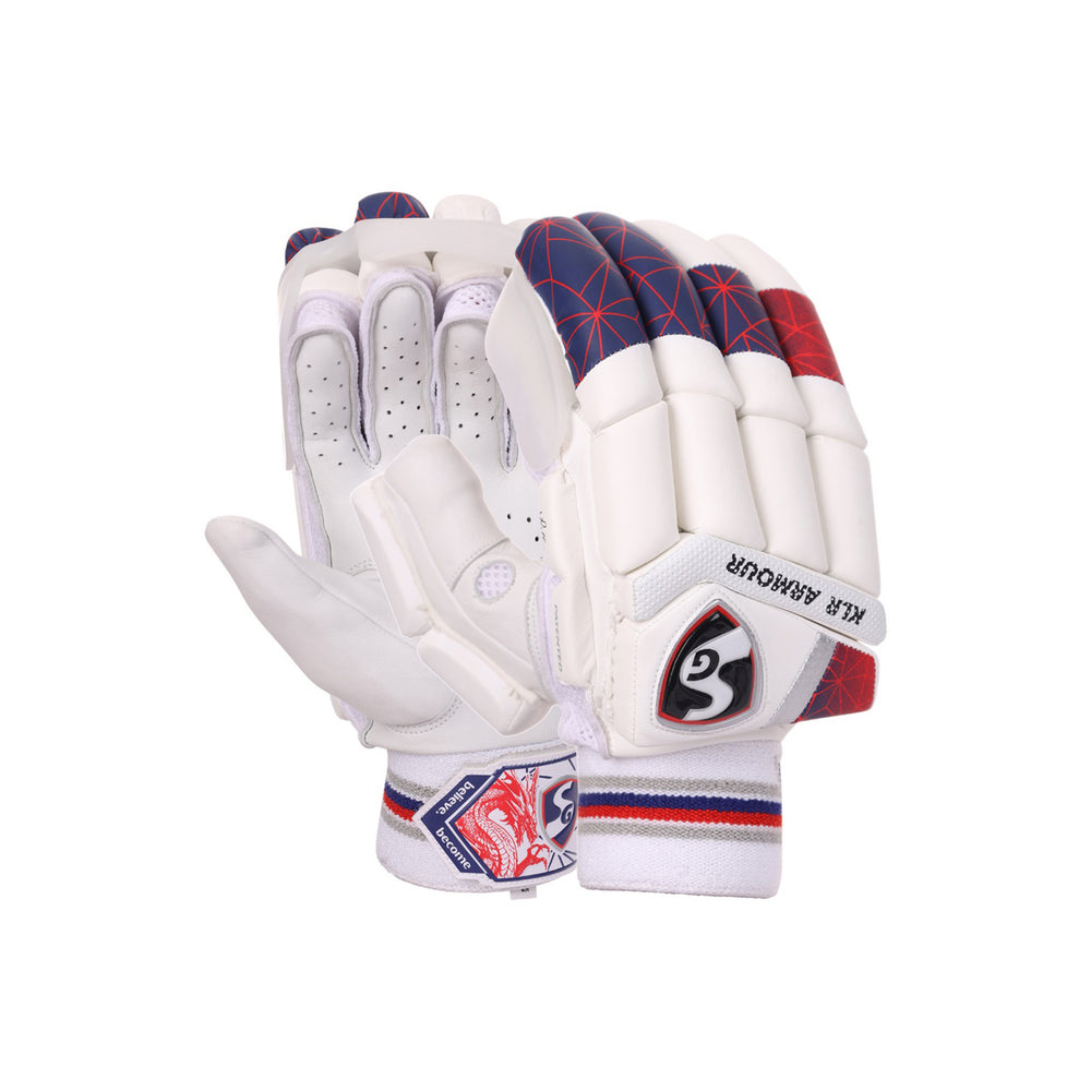 SG KLR Armour Cricket Batting Gloves- Multicolor | Adult RH | Ultimate Protection & Comfort